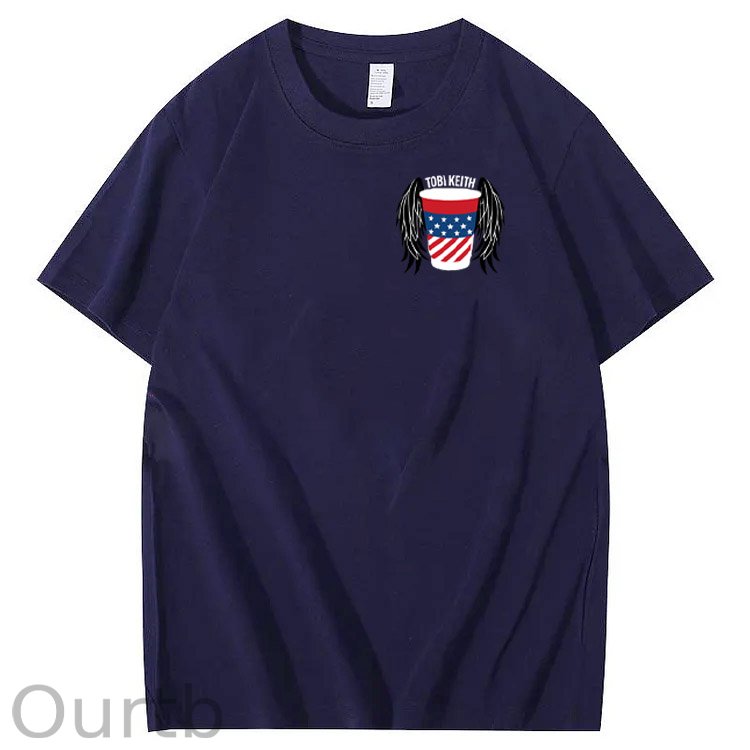 Put A Boot In Your Ass Pattern 100&Cotton Print T-Shirt