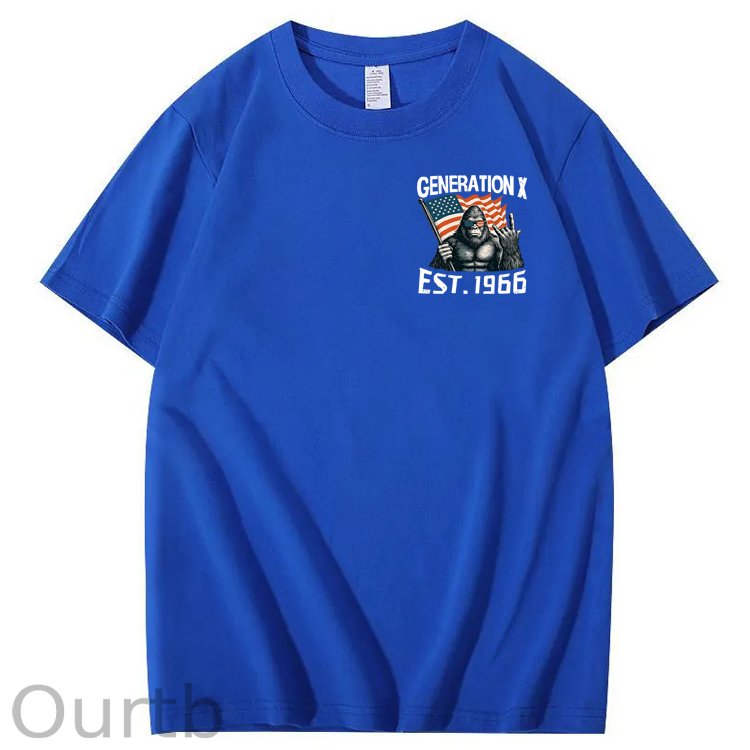 Walk Away I Am A Grumpy Old Man America BigFoot Gen X 100% Cotton T-Shirt
