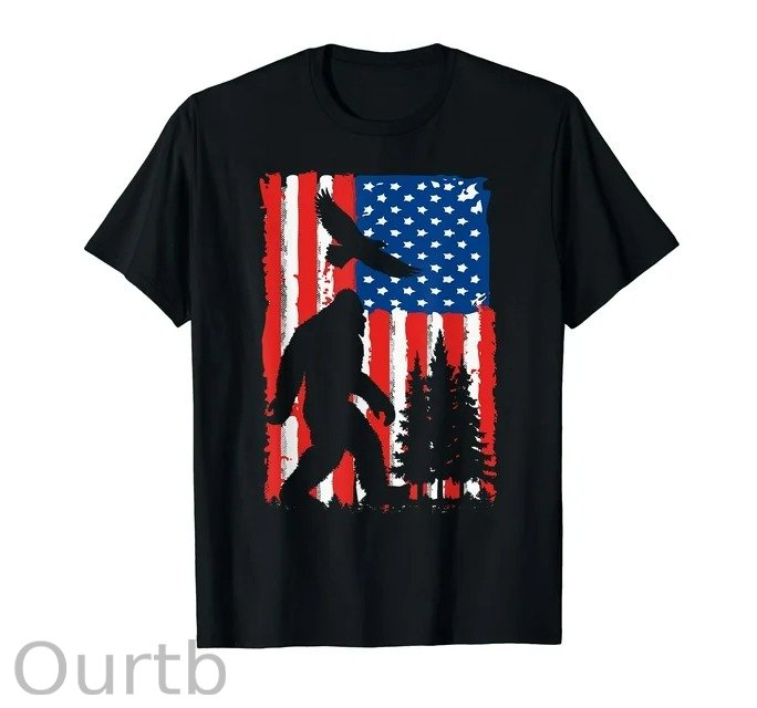 Merica Bigfoot T-Shirt