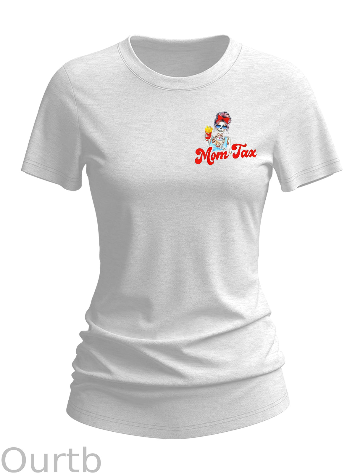 Women's Mom Tax Making Sure It's Not Posion Round-Neck T-Shirt