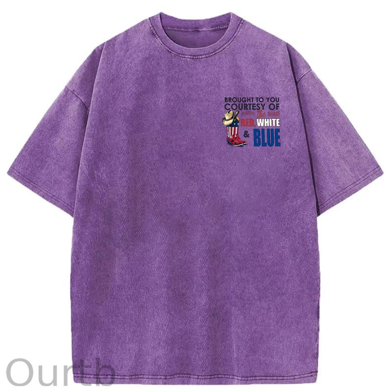 We'll Put A Boot In Your Ass Washed T-Shirt