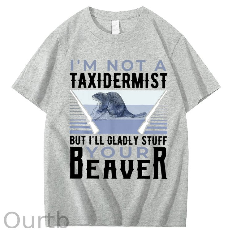 Taxidermist Hunter 100% Cotton T-Shirt