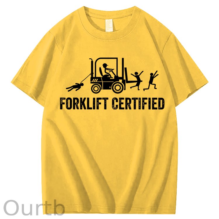 Forklift Certified 100% Cotton T-Shirt