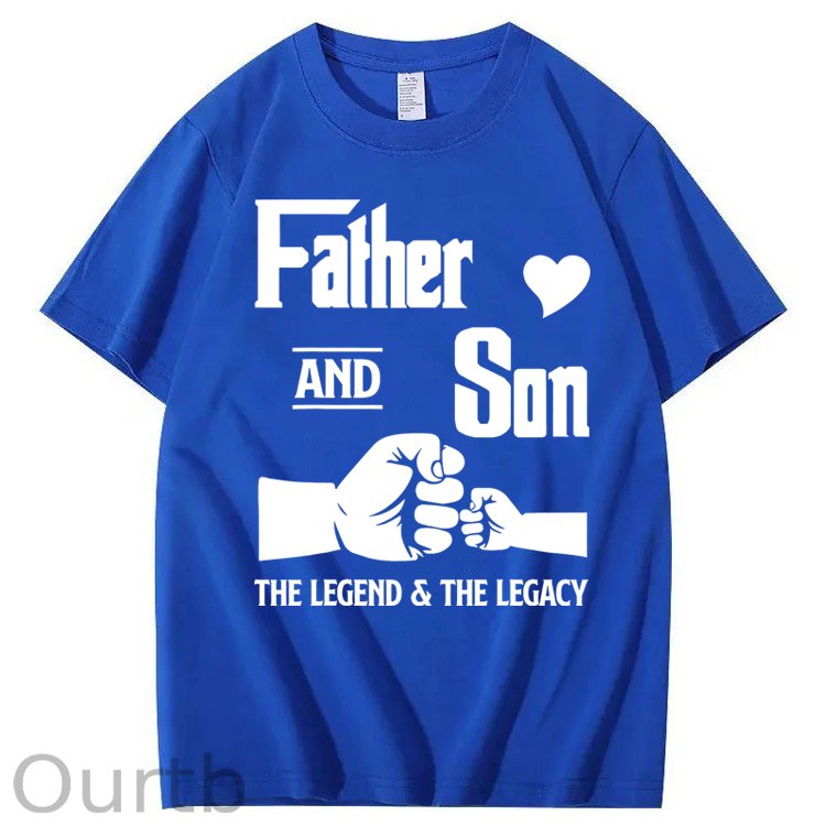Father and Son 100% Cotton T-Shirt