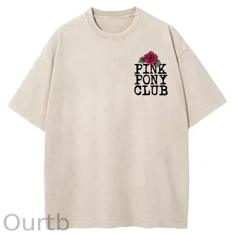 I'm Gonna Keep On Dacing Washed Cotton T-Shirt