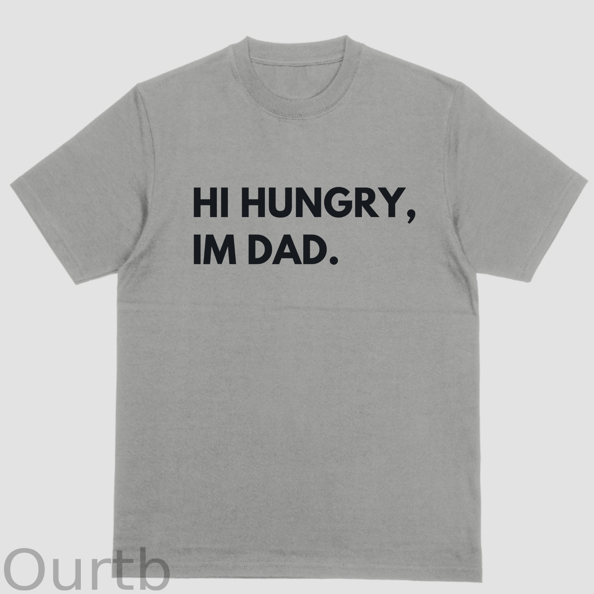Short sleeve shirt, HI HUNGRY IM DAD