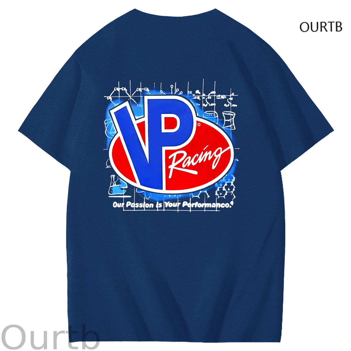 Racing Our Pass Is Your Performance Art Pattern Print T-Shirt