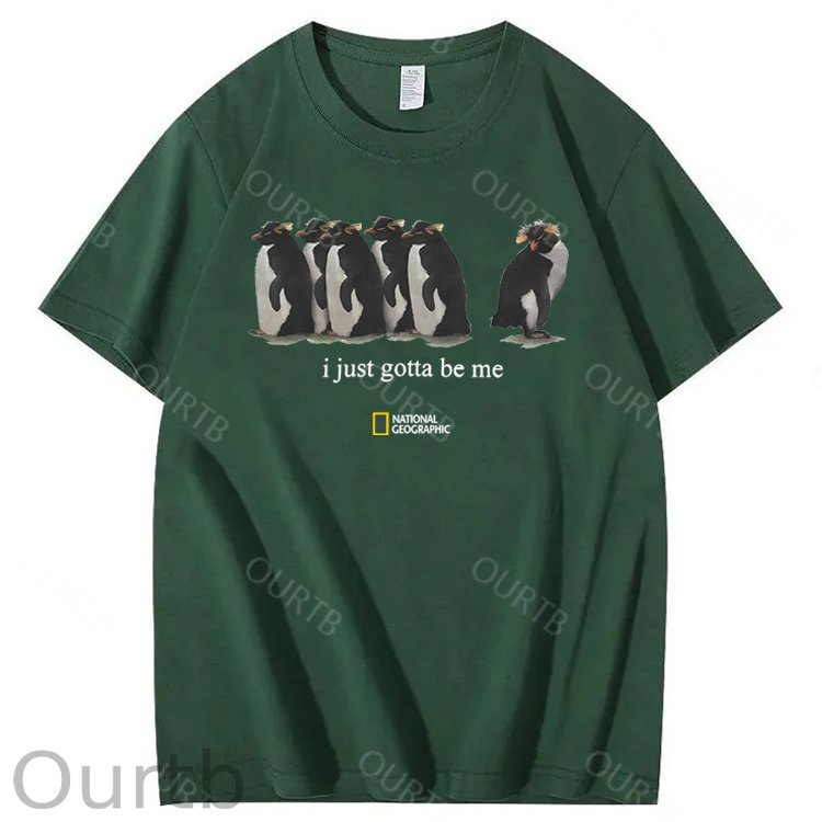I Just Gotta Be Me Penguin 100% Cotton T-Shirt