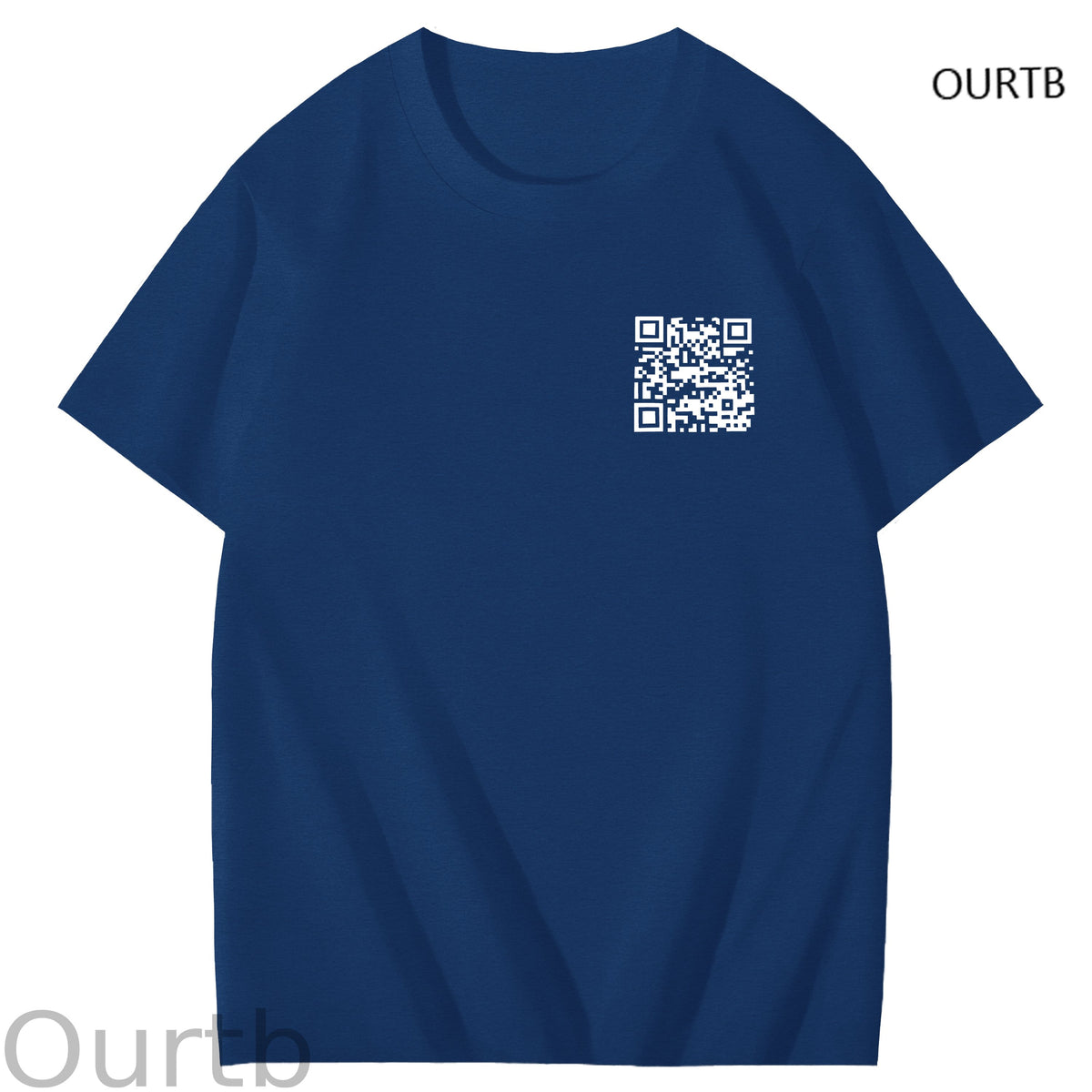 QR Code Funny Adoult Art Pattern Print T-Shirt