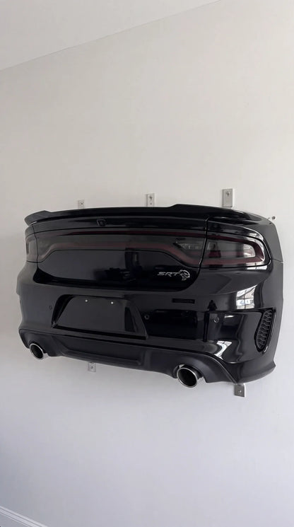 Wall-Mounted Car Display Rack