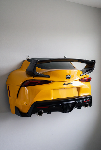 Wall-Mounted Car Display Rack