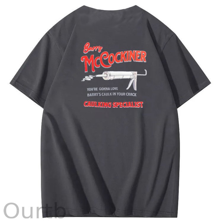 Barry McCockine Pattern Print Crew Neck T-Shirt