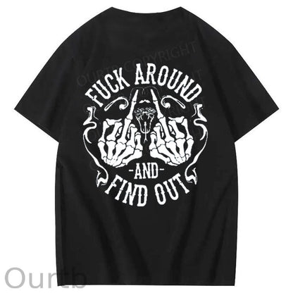 100%Gen X Pattern Print Crew Neck T-Shirt