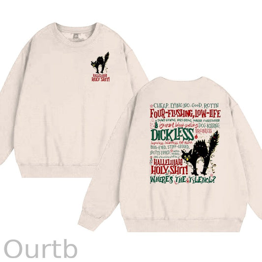 Christmas Movie 100% Cotton Fleece Sweatshirt
