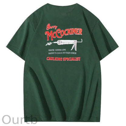 Barry McCockine Pattern Print Crew Neck T-Shirt