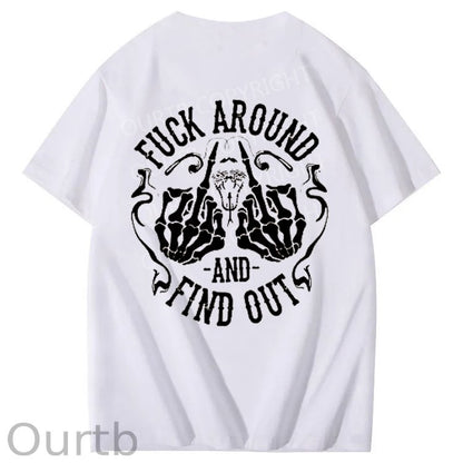 100%Gen X Pattern Print Crew Neck T-Shirt