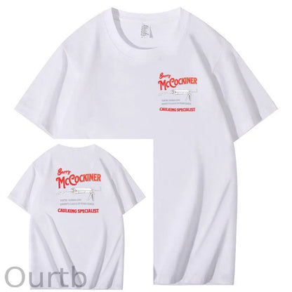 Barry McCockine Pattern Print Crew Neck T-Shirt