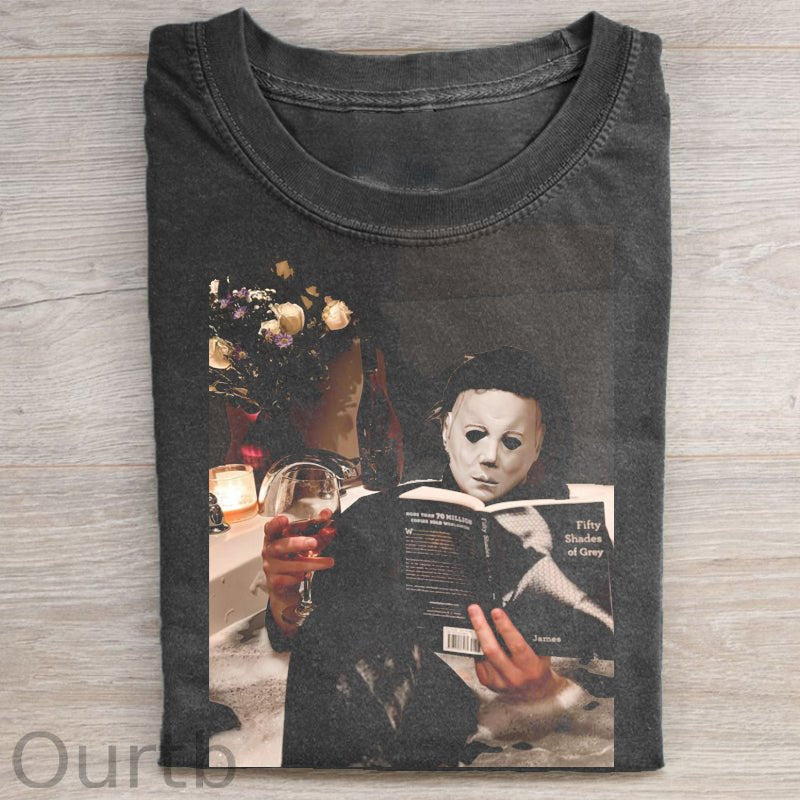 Vintage Horror Graphic T-shirt