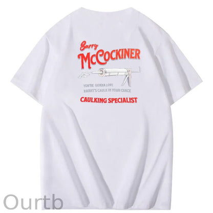 Barry McCockine Pattern Print Crew Neck T-Shirt