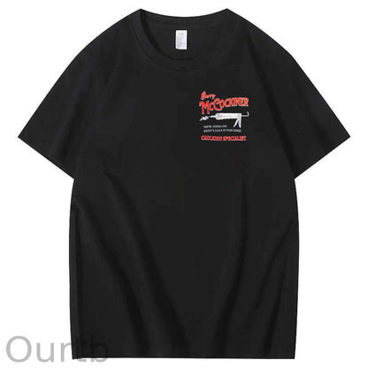 Barry McCockine Pattern Print Crew Neck T-Shirt