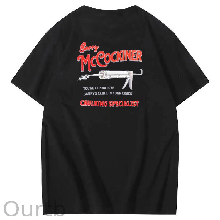 Barry McCockine Pattern Print Crew Neck T-Shirt